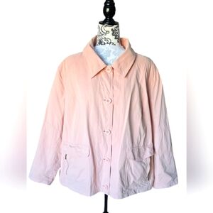 Pink Utility Jacket by Nuage Womens Sz 2X